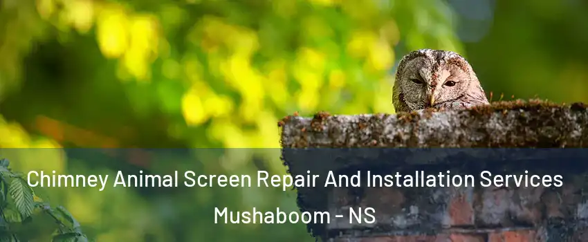 Chimney Animal Screen Repair And Installation Services Mushaboom - NS