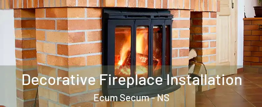 Decorative Fireplace Installation Ecum Secum - NS