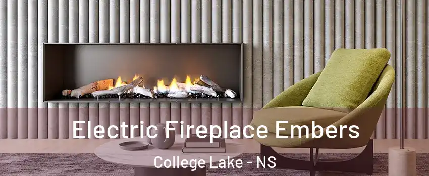 Electric Fireplace Embers College Lake - NS