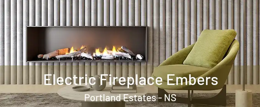 Electric Fireplace Embers Portland Estates - NS