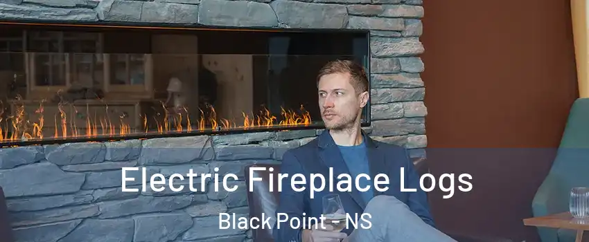 Electric Fireplace Logs Black Point - NS