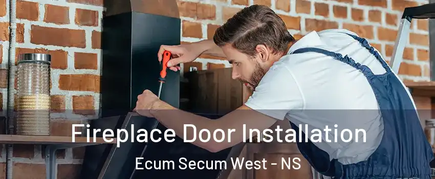Fireplace Door Installation Ecum Secum West - NS