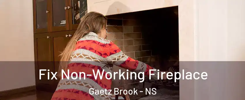 Fix Non-Working Fireplace Gaetz Brook - NS