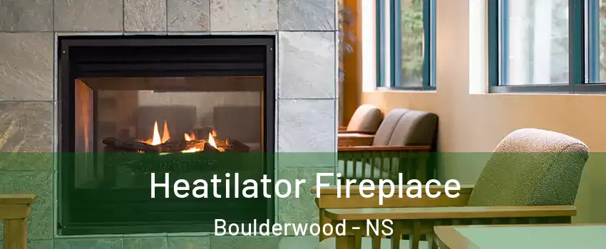 Heatilator Fireplace Boulderwood - NS