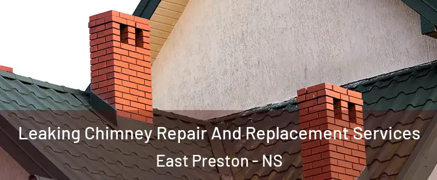 Leaking Chimney Repair And Replacement Services East Preston - NS