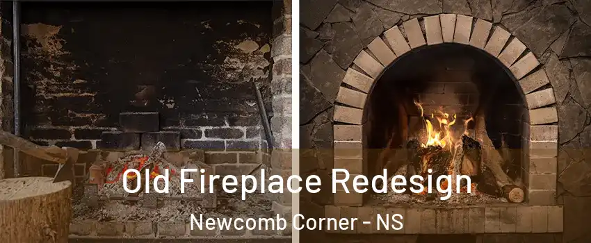Old Fireplace Redesign Newcomb Corner - NS