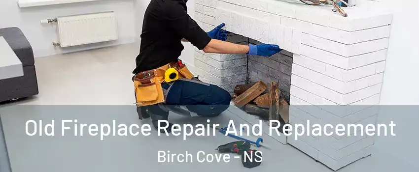 Old Fireplace Repair And Replacement Birch Cove - NS