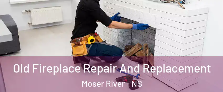 Old Fireplace Repair And Replacement Moser River - NS